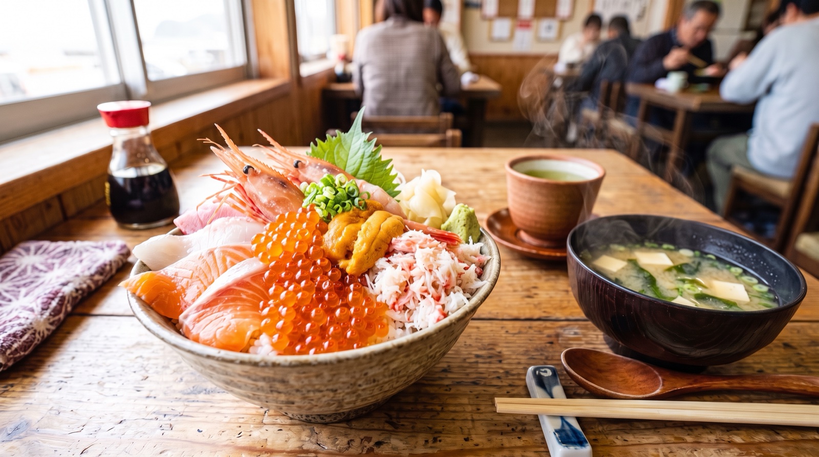 ランチの海鮮丼